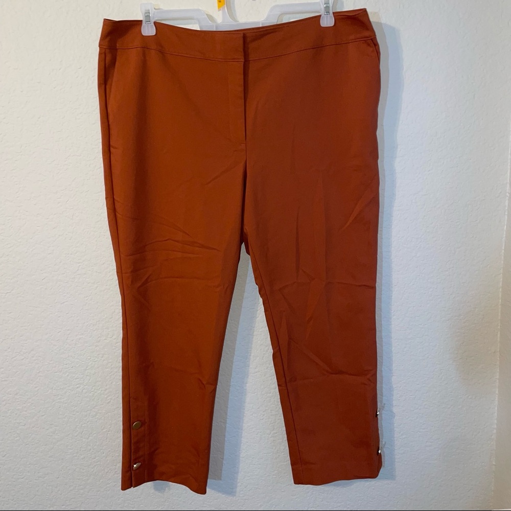 Ann Taylor Orange Dress Pant